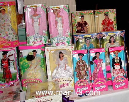 Closer look at some of our dolls for sale