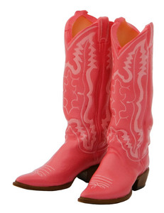 momoko Pink Cowboy Boots by Sekiguchi in US
